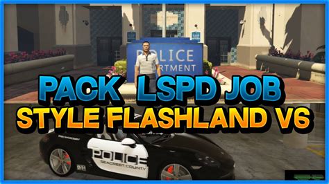 PACK POLICE JOB ( FLASHLAND V6 VERSION ESX )