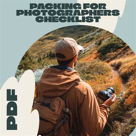 Packing Strategies for Traveling Photographers - raincitystudios.com