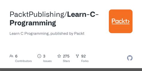 PacktPublishing/Learn-C-Programming - GitHub - coolestguyplanet.net