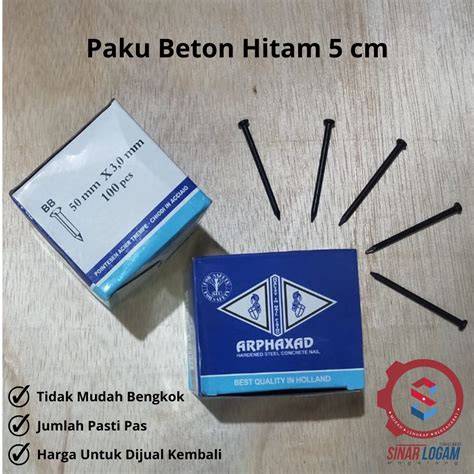 Paku Beton 5 cm - Paku Beton 2inch harga per kotak - raincitystudios.com