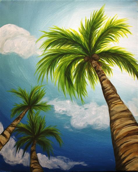 Palm Tree Painting Ideas - muktibox.com