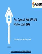 PAM-DEF-SEN PDF Testsoftware