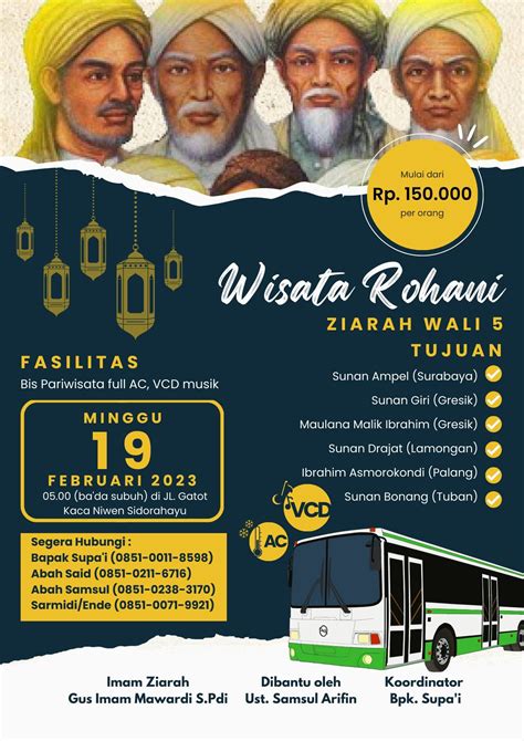 Pamflet Ziarah Wali Songo - KilasBanua - wintechmobiles.com