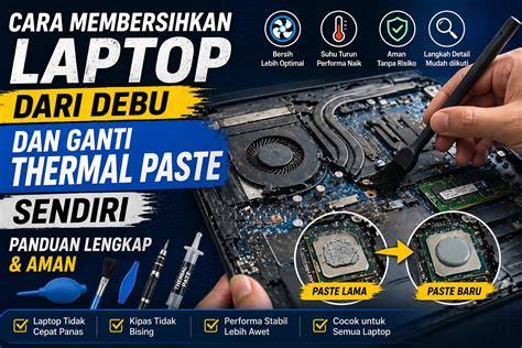Panduan Ganti Thermal Paste Laptop Sendiri di Rumah - raincitystudios.com