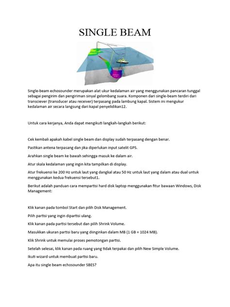 Panduan Lengkap Untuk Menggunakan Echosounder - Pelayaran - wintechmobiles.com