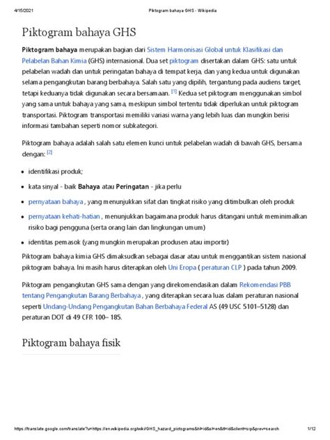 Panduan Lengkap untuk Piktogram GHS - Chemwatch - wintechmobiles.com