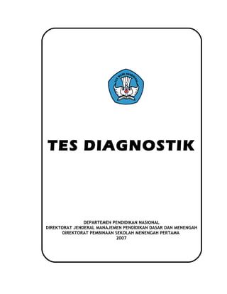 PANDUAN TEST DIAGNOSTIK - SlideShare