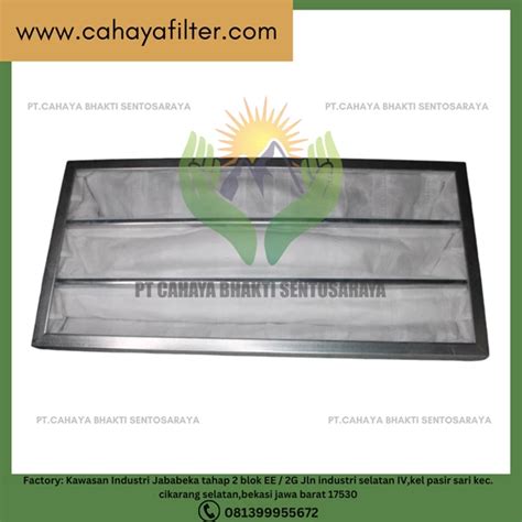 Panel AHU Ventilasi Tipe Lipit Pra Filter Serat Sintetis untuk ... - raincitystudios.com
