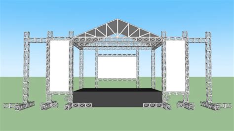 Panggung Rigging Stage Festival - Model - 3D … - muktibox.com