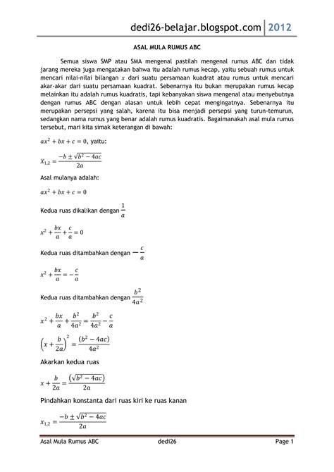 Pangkal Asal Mula - Jawaban TTS - Kunci TTS - wintechmobiles.com