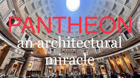 Pantheon, an architectural miracle - EITCH BORROMINI - wintechmobiles.com