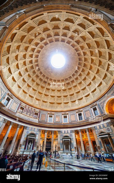 Pantheon Dome Coffers Interior - wintechmobiles.com
