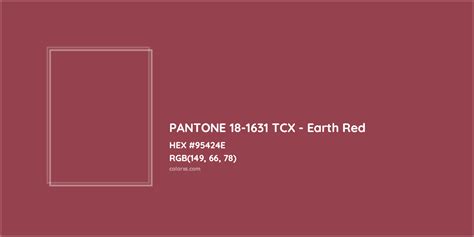 PANTONE® USA PANTONE® 18-1631 TCX - Find a Pantone Color …