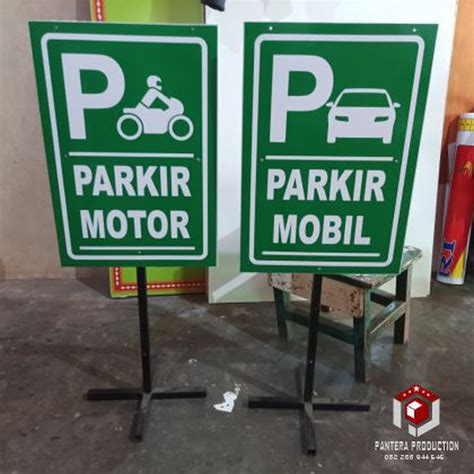 Papan Parkir - muktibox.com