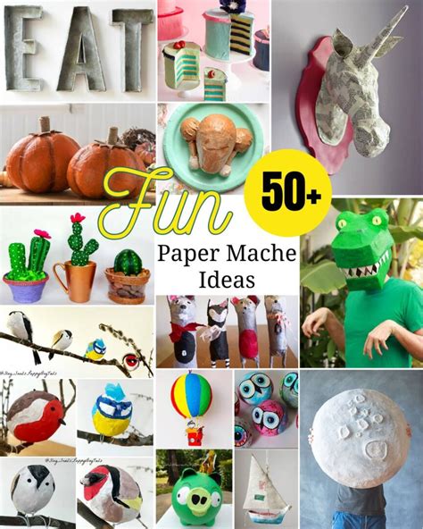 Paper Mache Craft Ideas For Beginners - muktibox.com
