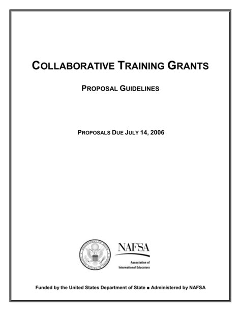 PAR-17-340: Collaborative Program Grant for …