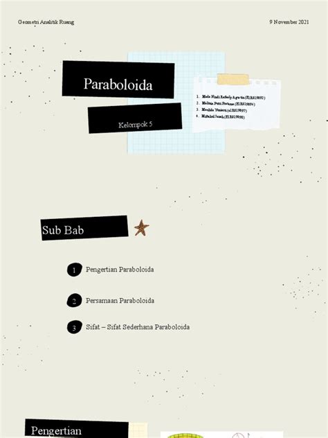 Paraboloida: Kelompok 5 | PDF - wintechmobiles.com