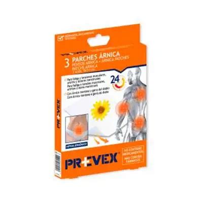 PARCHES PREVEX STOPDOLOR CON ARNICA P/3 UD - Provecaex