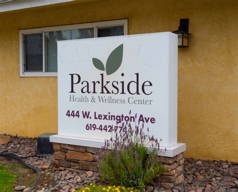 PARKSIDE HEALTH AND WELLNESS CENTER County of San …