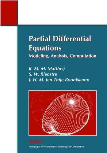 Partial Differential Equations: Modeling, Analysis, Computation - wintechmobiles.com