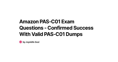 PAS-C01 Examengine