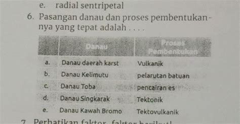 Pasangan yang tepat antara danau dan proses pemben... - Roboguru - wintechmobiles.com