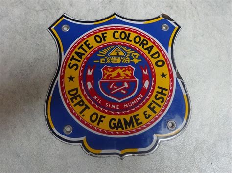 PATCH COLORADO GAME AND FISH DEPARTMENT SAFE HUNTER …