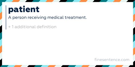 PATIENT Definition & Meaning - coolestguyplanet.net