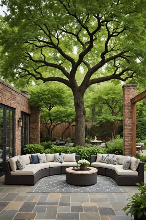Patio Around Tree - raincitystudios.com