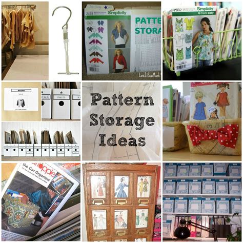 Pattern Storage Ideas and Tips - The Sewing Loft - muktibox.com