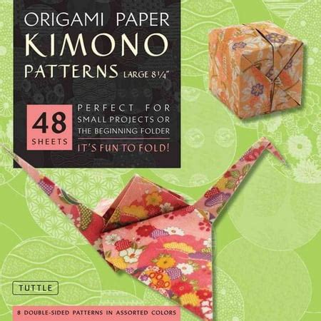 Full Download Pattern   Origami Paper Kimono Patterns Large 8 14 By Not A Book