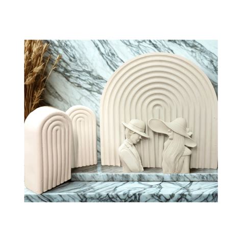 Patung Minimalis Concrete Couple - Dekorasi Modern Aesthetic untuk ... - muktibox.com