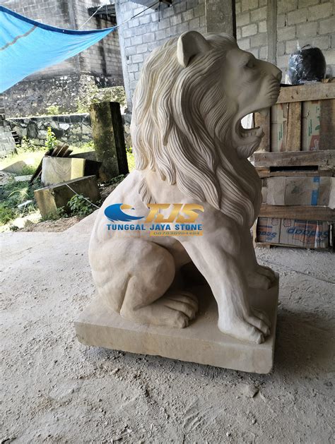 Patung Singa Batu - 3D model by nuraina_rizkirahmadani - muktibox.com