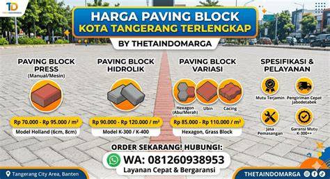 Paving di Tangerang Kota - OLX Murah Dengan Harga Terbaik - raincitystudios.com