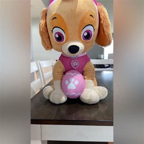 PAW PATROL SKYE 20" HOLIDAY PORCH GREETER PLUSH 2024 …