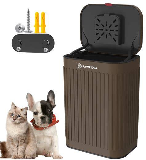 PAWZIDEA Dog Poop Trash Can Outside Odor … - raincitystudios.com