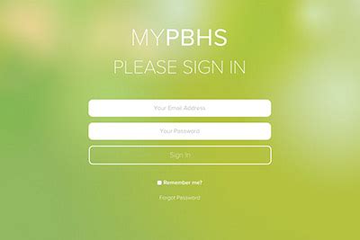 PBHS Support