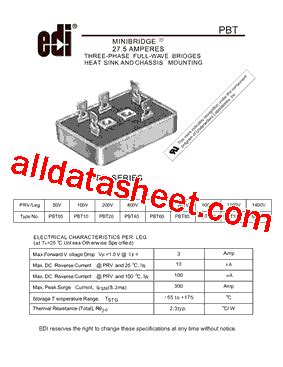 PBT-GF20 Datasheet, PDF - Alldatasheet