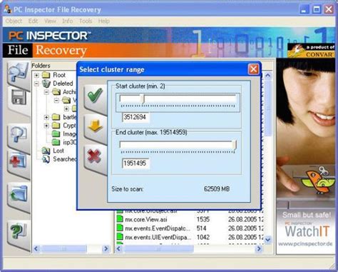 PC Inspector File Recovery for Windows