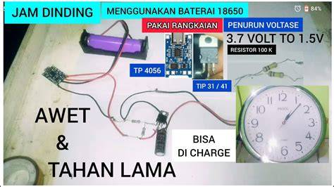 PC pake baterai jam dinding. - raincitystudios.com