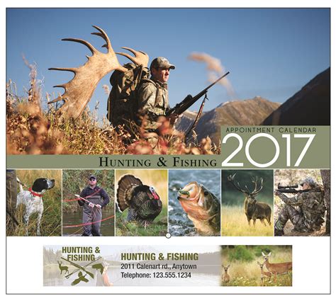 PCA4300 Hunting & Fishing Calendar