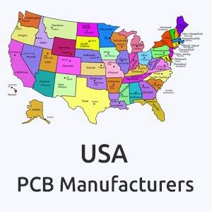 PCB manufacturer in United States.