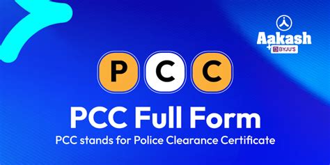 PCC Full Form & Meaning - HindiSaath