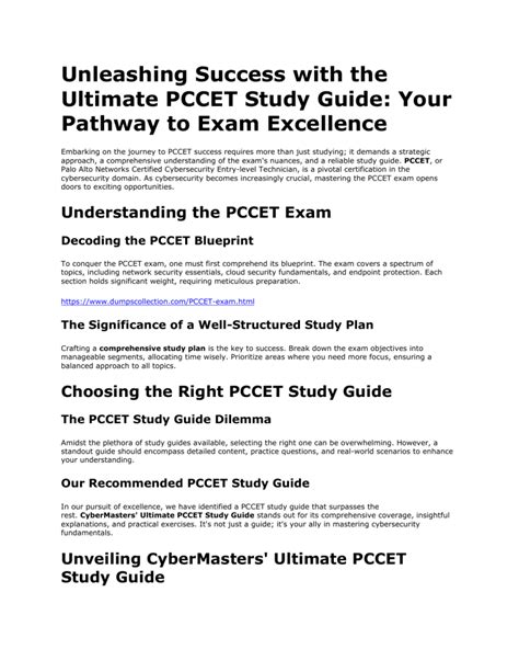 PCCET Prüfungs Guide