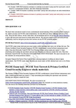 PCCSE Prüfungs Guide