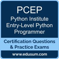 PCEP-30-02 Prüfungsfragen
