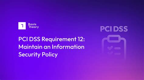 PCI DSS v3.1 Information Security Policies & Standards