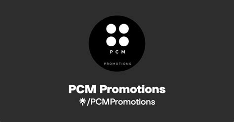 PCM Promotions - Facebook