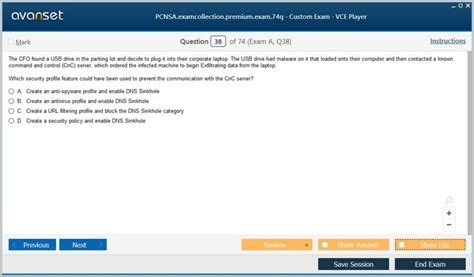 PCNSA Prüfungen
