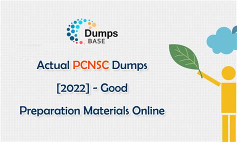 PCNSC Dumps Deutsch